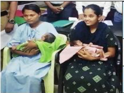 Jalgaon News : चिमुकले २१ दिवसांनी विसावले मातांच्या कुशीत; नवजात शिशूंचे अदलाबदल प्रकरण