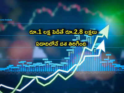 Multibagger: ఏడాదిలోనే దశ తిరిగింది.. లక్ష పెడితే రూ.2.8 లక్షల లాభం.. ఈ స్టాక్ మీ దగ్గరుందా మరి?