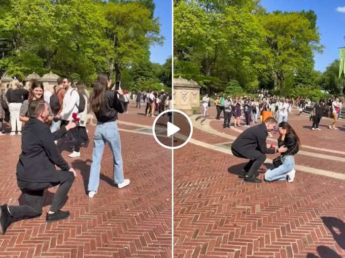 boyfriend struggle to propose girlfriend but did not get her attention watch what happened next in viral video boyfriend struggle to propose girlfriend but did not get her attention watch what happened next in viral video