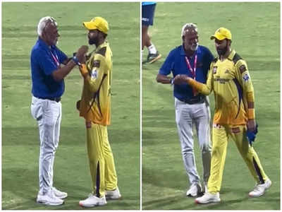 CSK: ஜடேஜா, தோனி இடையே மோதல்...ஜடேஜாவை சமாதானப்படுத்திய சிஎஸ்கே சிஇஓ: வைரல் வீடியோ!