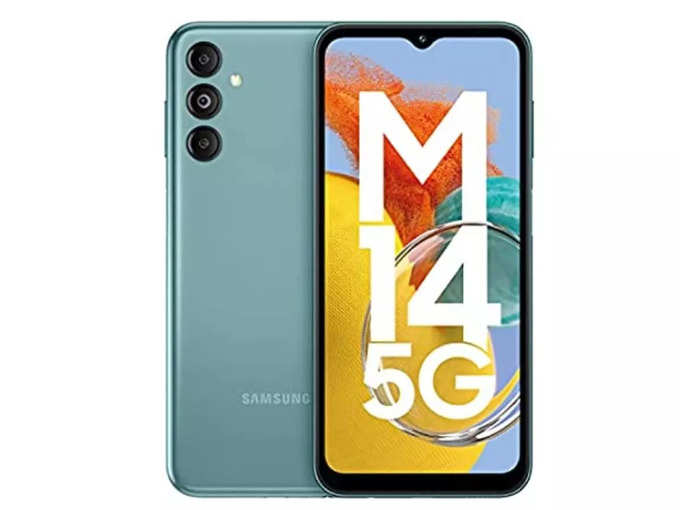 ​Samsung Galaxy M14 5G (किंमत - १४,९९९ रुपये)