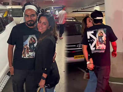 Hina Khan Video: पकड़ा हाथ, किया Kiss... बॉयफ्रेंड रॉकी पर हिना खान ने खूब लुटाया प्यार, शायद ही देखा होगा ऐसा