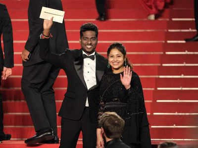 Cannes Film Festival 2023: ಕಾನ್ ಚಿತ್ರೋತ್ಸವದ ರೆಡ್ ಕಾರ್ಪೆಟ್‌ನಲ್ಲಿ ಮಿಂಚಿದ ಅಟ್ಲೀ, ಪ್ರಿಯಾ 