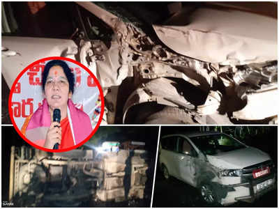 Road Accident: మంత్రి సత్యవతి రాథోడ్ కాన్వాయ్‌లో ఘోర ప్రమాదం.. కారు బోల్తా