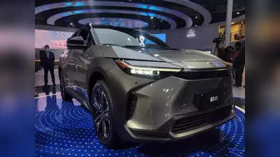 डॅशिंग लूक असणारी इलेक्ट्रिक SUV Toyota BZ4X लवकरच मार्केटमध्ये, फीचर्सही आहेत दमदार