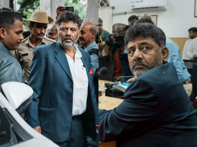 तस्वीरें: सूट-बूट में डीके शिवकुमार का ये अंदाज देखिए, बेटर बेंगलौर के लिए अधिकारियों के साथ मीटिंग