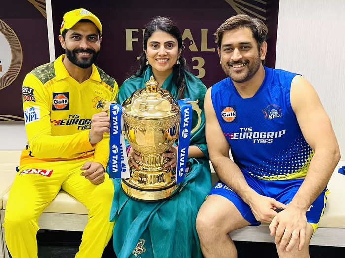 ipl 2023 mahi bhai ke liye kuchh bhi ravindra jadeja shares emotional post ms dhoni rivaba jadeja ipl 2023 mahi bhai ke liye kuchh bhi ravindra jadeja shares emotional post ms dhoni rivaba jadeja