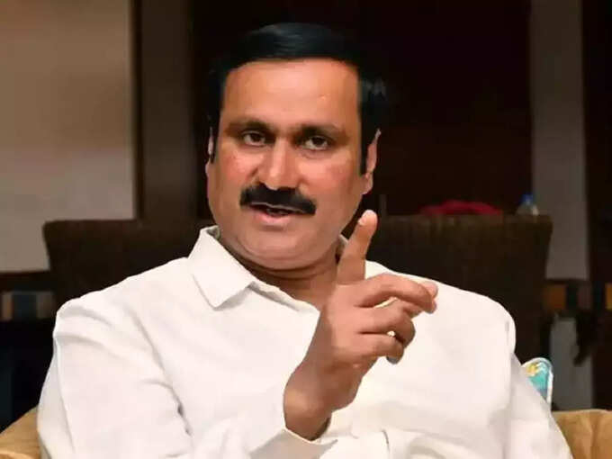 anbumani angry