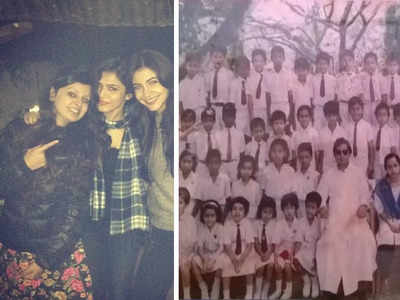 स्‍कूल में साथ पढ़ती थीं Anushka Sharma और Sakshi Dhoni, बचपन के ग्रुप फोटो में पहचान लिया तो मान जाएंगे!