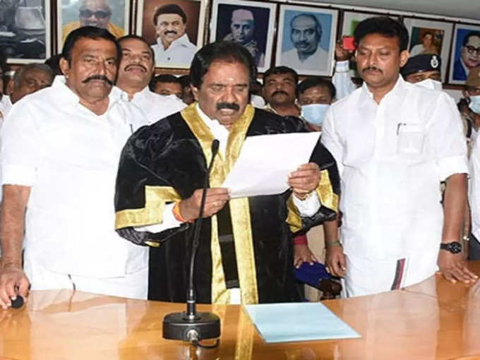 trichy mayor anbazhagan