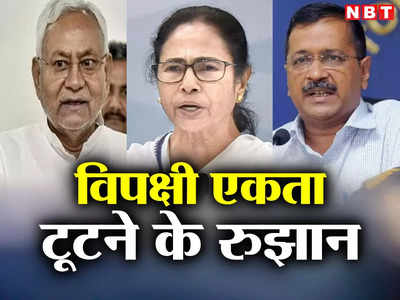 Opposition Unity: बनने से पहले ही बिखरने लगी विपक्षी एकता, ममता ने कांग्रेस का एमएलए झटका तो राहुल ने केजरीवाल को दिखाया अंगूठा 