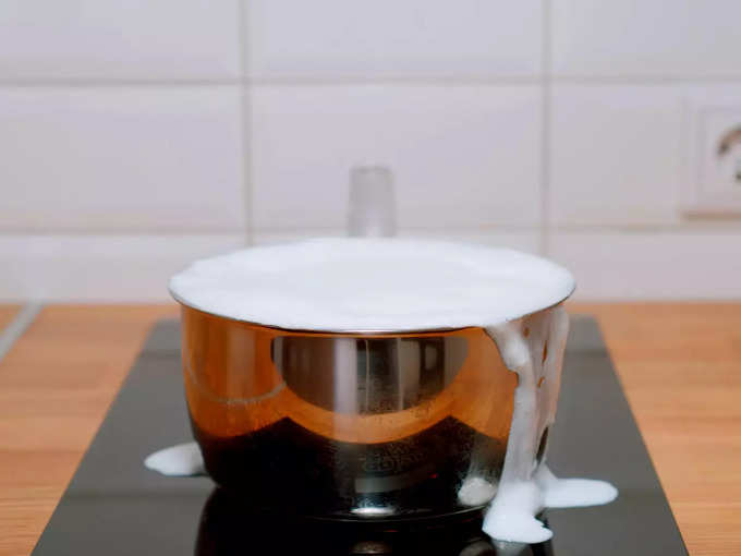 Milk Boiling in rental home