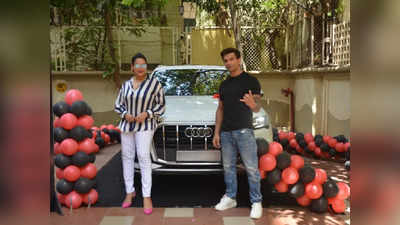 बिपाशा बसु ने खरीदी लग्जरी एसयूवी Audi Q7, पति करण सिंह ग्रोवर और बेटी देवी के साथ आईं नजर