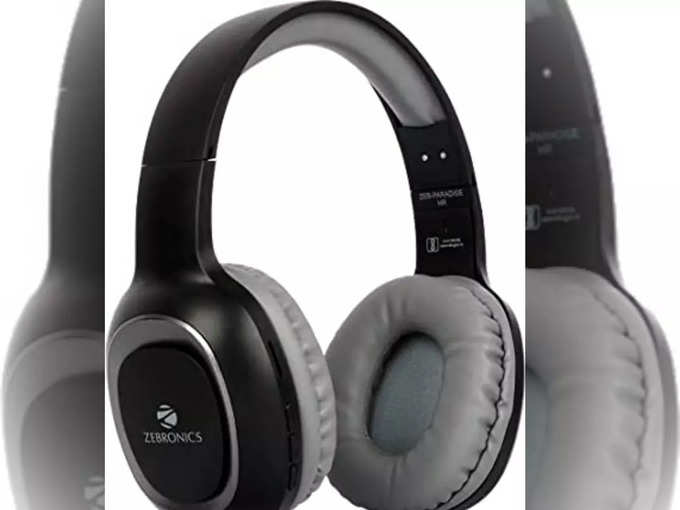 Zebronics Zeb-Paradise Bluetooth Wired Over Ear Headphones (किंमत - ९९० रुपये)
