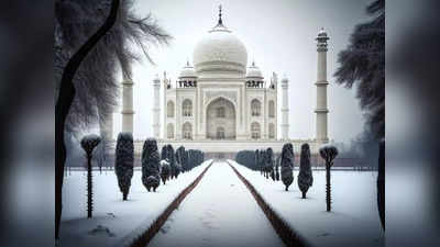 गर्मियों के महीनों में इंडिया गेट से लेकर ताज महल में पड़ गई बर्फ, AI तस्वीरों ने कुछ ऐसा किया कमाल