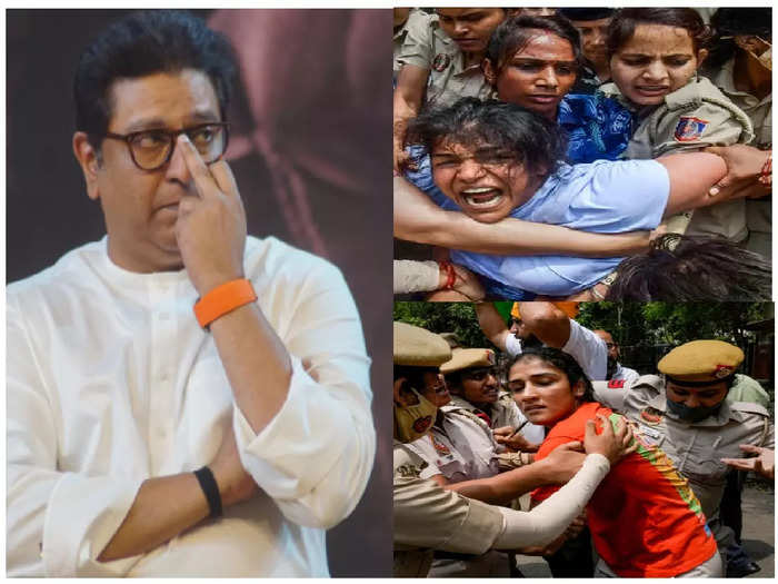 Mns Chief Raj Thackeray Wrote Letter To PM Narendra Modi Over Wrestlers Protest