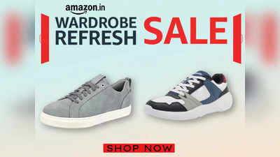 Amazon Wardrobe Refresh Sale: बंपर छूट पर मिलेंगे ये फैंसी Footwear, सेल में बचत के लिए करें ऑर्डर