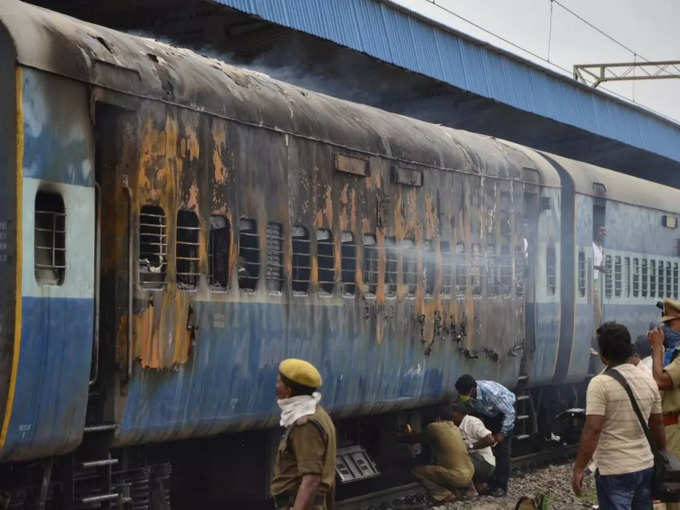 ​ ट्रेन में  आग लगने से हुई थी 28 की मौत 