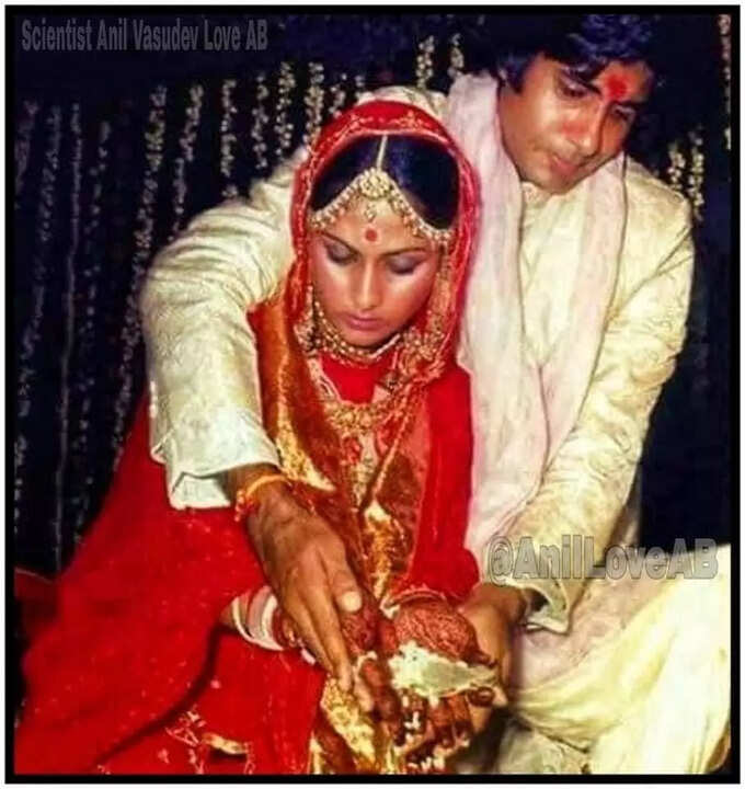 amitabh jaya wedding