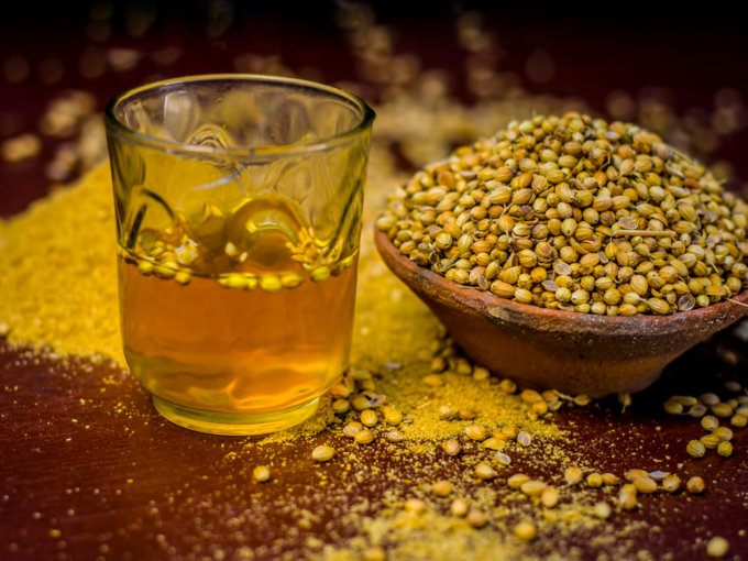 coriander seed water