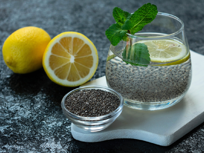 Chia Seeds Water