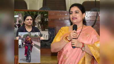 World Bicycle Day: सूरत की मेयर ने निगम की महिलाकर्मी से ली प्रेरणा, साइकिल से पहुंचीं दफ्तर फिर किया ये बड़ा ऐलान