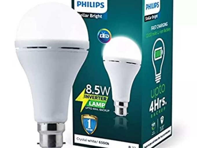 PHILIPS Stellar Bright Rechargeable Emergency Inverter LED Bulb  (किंमत - ३२९ रुपये)