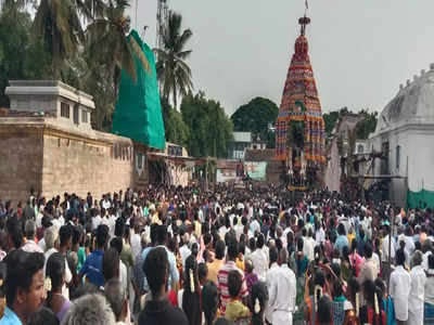 திருச்சி: அன்பில் சுந்தரராஜ பெருமாள் கோவிலில் வைகாசி விசாக தேரோட்டம்!