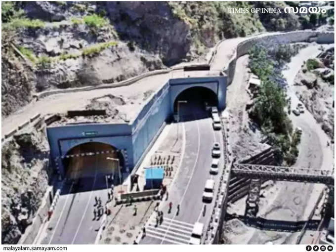 kiratpur-manali four-lane highway tunnels