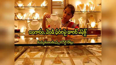 Gold Rate Today : ఆ ఒక్క కారణంతో కుప్పకూలుతున్న బంగారం ధర.. ఇదే మంచి సమయమా?