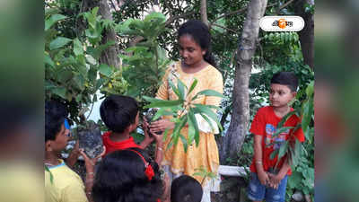 World Environment Day : পরিবেশকে বাঁচাতেই হবে…, জমানো টাকা দিয়ে ১০০ গাছের চারা কিনে বিতরণ হাওড়ার অনুসুয়ার