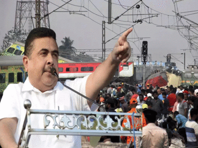 रेलवे अफसरों के फोन टैप किए, ओडिशा ट्रेन हादसा TMC की साजिश: सुवेंदु अधिकारी