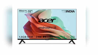 Acer की 32 इंच एचडी स्मार्ट टीवी 3000 रुपये में, लोक थोक में रहे खरीद
