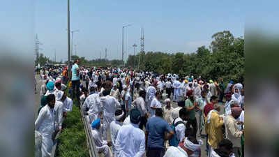 Farmers Protest: NH-44 किया जाम, सूरजमुखी पर मांग रहे MSP... हरियाणा के किसानों का कुरुक्षेत्र में हल्ला बोल