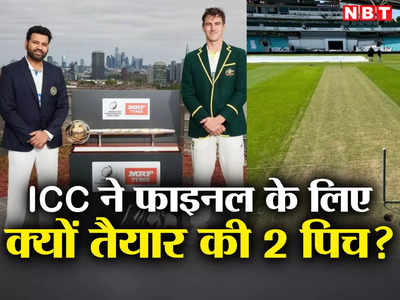 फाइनल के लिए ICC ने क्यों तैयार की दो पिचें? वजह जानकर पकड़ लेंगे सिर
