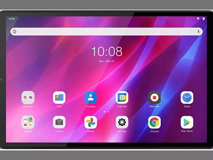 ​Lenovo Tab K10 FHD (किंमत १५,४९९ रुपये)