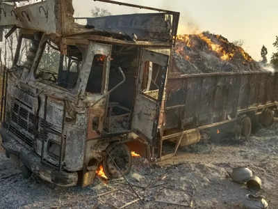 बिहार: ट्रक ड्राइवर की बहादुरी ने पूरे गांव को बचाया आग के कहर से, जानिए क्या हुआ गया में