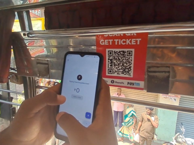 Digital Payment For Bus Ticket