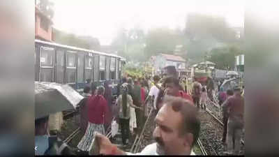 மேட்டுப்பாளையம் மலை ரயில் சேவை ரத்து-பெரும் விபத்து தவிர்ப்பு