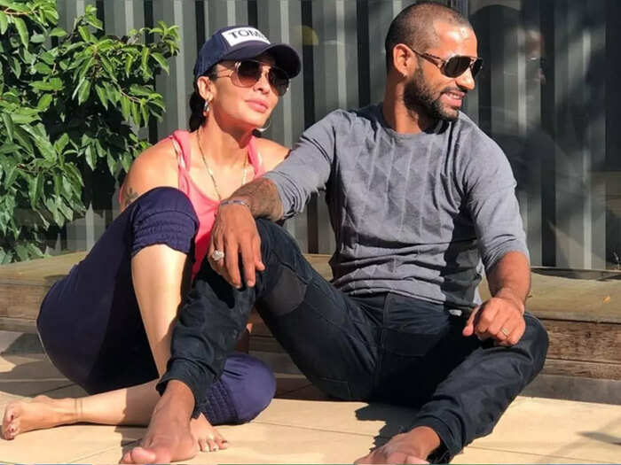 Shikhar Dhawan-Aesha Mukherji Shikhar Dhawan-Aesha Mukherji