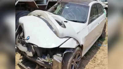 कुरुक्षेत्र: सड़क पर खड़े दो युवकों को BMW कार ने मारी टक्कर, दोनों की मौके पर मौत, चालक फरार