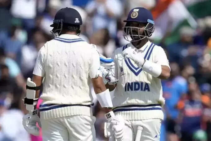 India vs Australia WTC Final, WTC Final: આંગળીમાં પીડા છતાં ઓસ્ટ્રેલિયન ઝંઝાવાતમાં અડગ રહ્યો હતો અજિંક્ય રહાણે - wtc final 2023 india vs australia ajinkya rahane gets injured while defending pat cummins delivery 6 અજિંક્ય રહાણેએ પાંચ હજાર રન પૂરા કર્યા