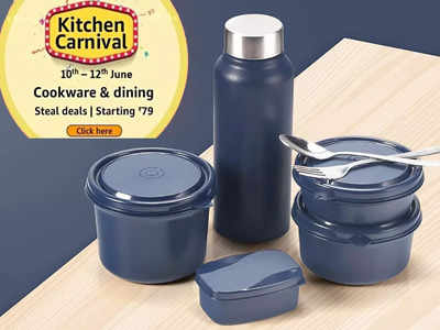 Amazon Kitchen Carnival Sale: खाने को दोपहर तक रखना है गर्म, तो 50% तक के डिस्काउंट पर खरीदें ये Lunch Box