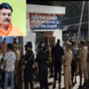 sp tweets video of bjp mp subrata pathak slapping outpost in-charge- BJP  सांसद सुब्रत पाठक के चौकी इंचार्ज को थप्पड़ मारने का वीडियो ट्वीट कर सपा