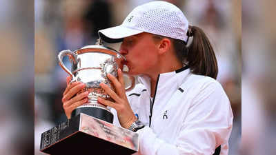 French Open 2023: इगा स्वितेक ने लगातार दूसरी बार जीता फ्रेंच ओपन, कैरोलिना मुचोवा को फाइनल में किया चित