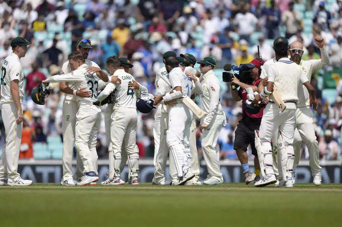 सिराज के रूप में गिरा भारत का आखिरी विकेट 
