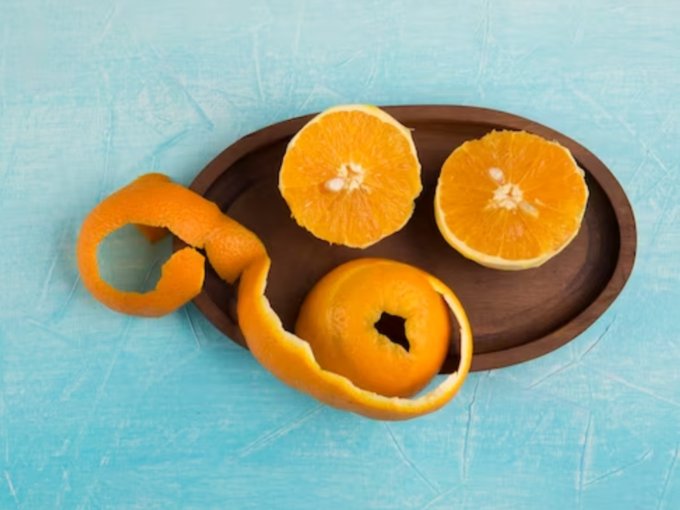 Scent your cooler with orange peel