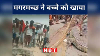 Bihar: बिहार में बच्चे को गंगा में खींच ले गया मगरमच्छ, ग्रामीणों ने जाल में फंसाकर पीट-पीटकर उसे मार डाला