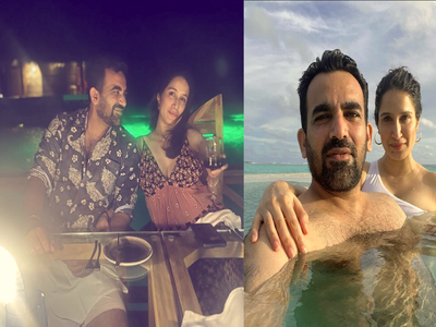 Zaheer Khan: પત્ની સાગરિકા ઘાટગે સાથે માલદીવ્સમાં ઝહીર ખાન, દરિયાકિનારે થયા રોમેન્ટિક 