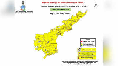 ఏపీకి కూల్ న్యూస్.. ఈ జిల్లాల్లో వర్షాలు, అక్కడ మాత్రం ఎండలే 